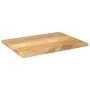 Rechteckige Tischplatte aus Massivholz Mango 80x70x3,8 cm von , Tischplatten - Ref: Foro24-371540, Preis: 105,22 €, Rabatt: %