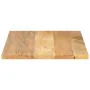 Rectangular solid wood mango table top 80x70x3.8 cm by , Table tops - Ref: Foro24-371540, Price: 105,22 €, Discount: %