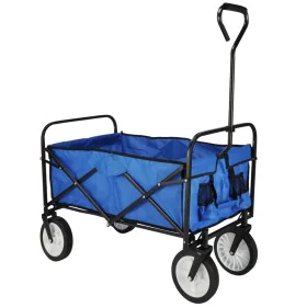 HI Blue folding cart 53.5x83x27 cm by , Cargo forklifts - Ref: Foro24-435281, Price: 97,22 €, Discount: %