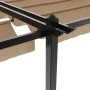 Gartenpavillon mit einziehbarem taupefarbenem Dach 3x6 m von , Zelte und Pavillons - Ref: Foro24-3217063, Preis: 711,03 €, Ra...