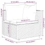 7-piece garden furniture set and cushions synthetic rattan brown by , Garden sets - Ref: Foro24-3308149, Price: 514,61 €, Dis...