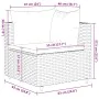 7-teiliges Gartenmöbel-Set und Kissen Kunstrattan braun von , Gartensets - Ref: Foro24-3308149, Preis: 514,61 €, Rabatt: %