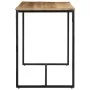 Solid mango wood rough dining table 110x55x75 cm by , Kitchen and dining tables - Ref: Foro24-374078, Price: 121,16 €, Discou...
