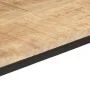 Mesa de comedor madera maciza de mango rugosa 110x55x75 cm de , Mesas de cocina y de comedor - Ref: Foro24-374078, Precio: 12...