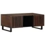 Solid mango wood coffee table brown 100x55x40 cm by , Coffee table - Ref: Foro24-377498, Price: 106,67 €, Discount: %