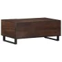 Mesa de centro de madera maciza mango marrón 100x55x40 cm de , Mesas de centro - Ref: Foro24-377498, Precio: 106,65 €, Descue...
