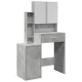 Dressing table with concrete gray furniture 80x35x132 cm by , Bedroom Dressers - Ref: Foro24-848237, Price: 113,80 €, Discoun...