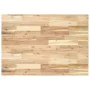 Schreibtischplatte aus massivem Akazienholz unbehandelt 80x70x4 cm von , Schreibtischzubehör und Produkte - Ref: Foro24-32797...