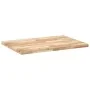 Schreibtischplatte aus massivem Akazienholz unbehandelt 80x70x4 cm von , Schreibtischzubehör und Produkte - Ref: Foro24-32797...