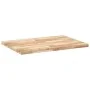 Schreibtischplatte aus massivem Akazienholz unbehandelt 80x70x4 cm von , Schreibtischzubehör und Produkte - Ref: Foro24-32797...