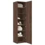 Aparador de madera de ingeniería marrón roble 45x42,5x185 cm de , Aparadores - Ref: Foro24-3281412, Precio: 162,52 €, Descuen...