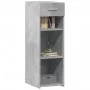Aparador de madera de ingeniería gris hormigón 30x42,5x93 cm de , Aparadores - Ref: Foro24-846309, Precio: 53,78 €, Descuento: %