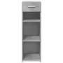 Aparador de madera de ingeniería gris hormigón 30x42,5x93 cm de , Aparadores - Ref: Foro24-846309, Precio: 53,78 €, Descuento: %