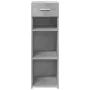 Gray engineered wood sideboard concrete 30x42.5x93 cm by , Sideboards - Ref: Foro24-846309, Price: 53,78 €, Discount: %
