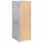 Aparador de madera de ingeniería gris hormigón 30x42,5x93 cm de , Aparadores - Ref: Foro24-846309, Precio: 53,78 €, Descuento: %