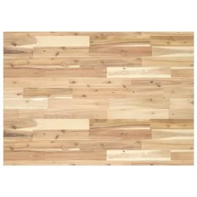 Solid acacia wood desk board untreated 80x70x2 cm by , Desk accessories and products - Ref: Foro24-3279729, Price: 62,96 €, D...