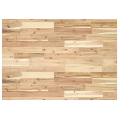 Schreibtischplatte aus massivem Akazienholz unbehandelt 80x70x2 cm von , Schreibtischzubehör und Produkte - Ref: Foro24-32797...