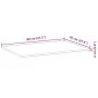 Solid acacia wood desk board untreated 80x70x2 cm by , Desk accessories and products - Ref: Foro24-3279729, Price: 62,96 €, D...
