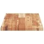 Rectangular solid acacia wood table top 80x30x2 cm by , Table tops - Ref: Foro24-4008807, Price: 35,65 €, Discount: %