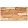 Rectangular solid acacia wood table top 80x40x2 cm by , Table tops - Ref: Foro24-4008813, Price: 47,53 €, Discount: %