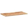 Rectangular solid acacia wood table top 80x40x2 cm by , Table tops - Ref: Foro24-4008813, Price: 47,53 €, Discount: %