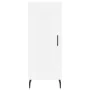 Aparador alto madera contrachapada blanco 34,5x34x180 cm de , Aparadores - Ref: Foro24-3200465, Precio: 108,71 €, Descuento: %