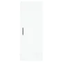 Aparador alto madera contrachapada blanco 34,5x34x180 cm de , Aparadores - Ref: Foro24-3200465, Precio: 108,71 €, Descuento: %