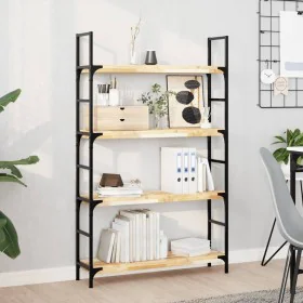 Floating shelves 2 pcs untreated acacia wood 80x20x4 cm by , Shelves and shelves - Ref: Foro24-3279424, Price: 68,45 €, Disco...