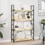 Floating shelves 2 pcs untreated acacia wood 80x20x4 cm by , Shelves and shelves - Ref: Foro24-3279424, Price: 68,45 €, Disco...