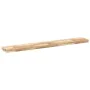 Floating shelves 2 pcs untreated acacia wood 120x20x4 cm by , Shelves and shelves - Ref: Foro24-3279432, Price: 95,58 €, Disc...
