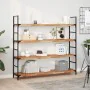 Schwebendes Regal 3 Stück Akazienholz fertig Öl 140x30x4 cm von , Regale und Regale - Ref: Foro24-3279625, Preis: 232,54 €, R...