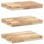 Estantes flotantes 3 uds madera acacia sin tratar 40x30x4 cm von , Regale und Regale - Ref: Foro24-3279445, Preis: 91,94 €, R...