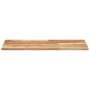 Estante flotante 2 uds madera acacia acabado aceite 80x40x2 cm de , Estantes y estanterías - Ref: Foro24-3279556, Precio: 84,...