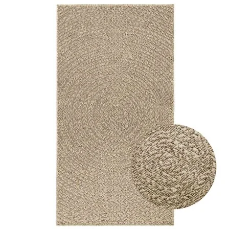 ZIZUR Teppich Jute Optik Indoor Outdoor Beige 80x150cm von , Teppiche - Ref: Foro24-4010402, Preis: 45,12 €, Rabatt: %