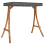 Columpio con cojín y toldo madera maciza de abeto de , Balancines de jardín - Ref: Foro24-3200630, Precio: 346,53 €, Descuent...