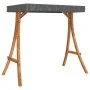 Schaukel mit Kissen und Markise massives Tannenholz von , Gartenwippen - Ref: Foro24-3200630, Preis: 346,53 €, Rabatt: %