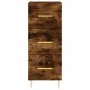 Sideboard aus geräuchertem Eichensperrholz 34,5x34x180 cm von , Sideboards - Ref: Foro24-3198846, Preis: 110,81 €, Rabatt: %