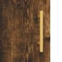 Aparador de madera contrachapada roble ahumado 34,5x34x180 cm de , Aparadores - Ref: Foro24-3198846, Precio: 111,17 €, Descue...
