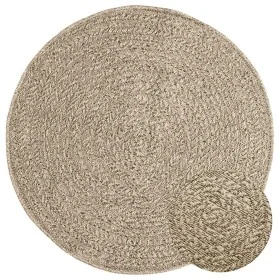 ZIZUR Teppich Juteoptik Indoor/Outdoor beige Ø 90 cm von , Teppiche - Ref: Foro24-4010414, Preis: 42,53 €, Rabatt: %