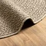 ZIZUR rug jute look indoor/outdoor beige Ø 90 cm by , Rugs - Ref: Foro24-4010414, Price: 47,09 €, Discount: %