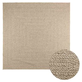 Alfombra ZIZUR aspecto yute interior/exterior beige 240x240 cm de , Alfombras - Ref: Foro24-4010399, Precio: 174,36 €, Descue...
