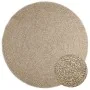 ZIZUR rug jute appearance indoor outdoor beige Ø 160 cm by , Rugs - Ref: Foro24-4010416, Price: 86,38 €, Discount: %