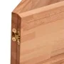 Wall-mounted washbasin shelf made of steel and solid beech wood by , bathroom vanities - Ref: Foro24-3302458, Price: 183,02 €...