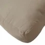 Cushion for sofa made of pallets in taupe gray fabric 60x40x12 cm by , Cushions for chairs and sofas - Ref: Foro24-360565, Pr...