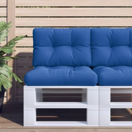 Blaues Stoffpaletten-Sofakissen 60x40x12 cm von , Kissen für Stühle und Sofas - Ref: Foro24-360567, Preis: 18,08 €, Rabatt: %