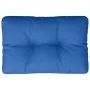 Blue fabric pallet sofa cushion 60x40x12 cm by , Cushions for chairs and sofas - Ref: Foro24-360567, Price: 18,08 €, Discount: %
