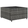 Set of 11 garden sofas and cushions synthetic rattan gray by , Garden sets - Ref: Foro24-3308343, Price: 734,66 €, Discount: %