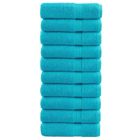 SOLUND Duschtücher 10 Stück türkis 70x140 cm 600 g/m² von , Handtücher - Ref: Foro24-137454, Preis: 109,95 €, Rabatt: %