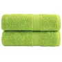 Toallas de invitados SOLUND 2 uds verde manzana 30x50 cm 600gsm by , Towels - Ref: Foro24-137494, Price: 13,58 €, Discount: %
