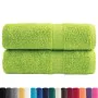 Toallas de invitados SOLUND 2 uds verde manzana 30x50 cm 600gsm by , Towels - Ref: Foro24-137494, Price: 13,58 €, Discount: %